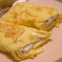 Herbed Cream Cheese Omelet