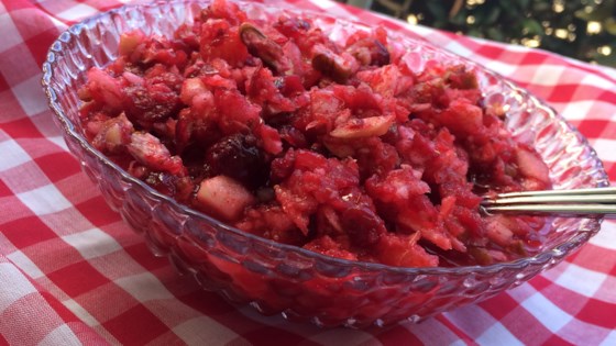 holiday cranberry relish