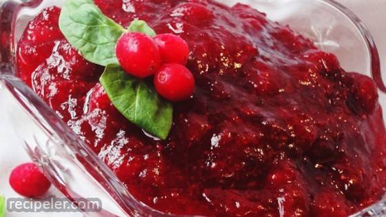 Holiday Cranberry Sauce