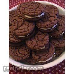 homemade chocolate sandwich cookies