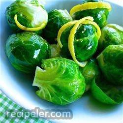 honey dijon brussels sprouts