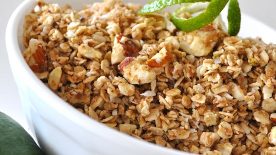 Honey-lime Granola With Almonds