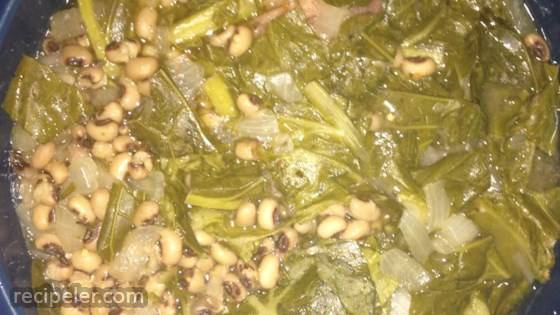 Hoppin' John With Greens - Slow Cooker Recipe