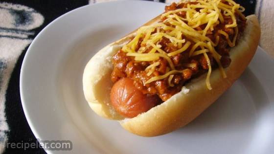 Hot Dog Chili for Chili Dogs