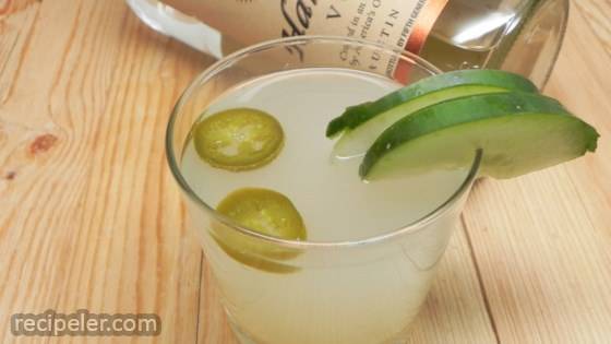 Jalapeno and Cucumber Cocktail