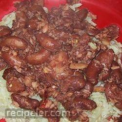 jamaican beans and rice dish