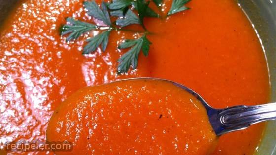 Jan's Carrot Soup - Vegan and Dairy-Free