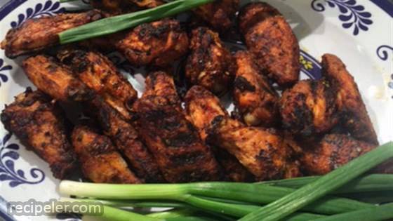 Juicy Extra Flavored Grilled Chicken Wings