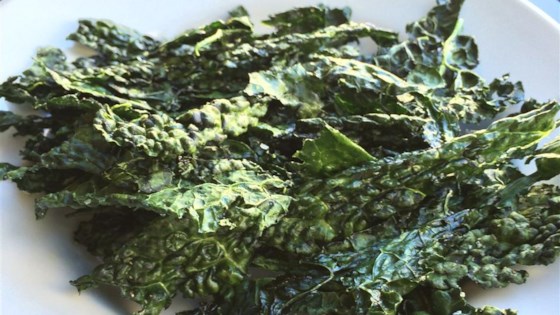 kale chips in the microwave