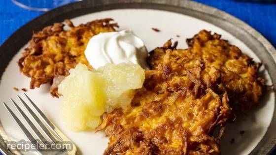 Kerry's Sweet Potato Latkes