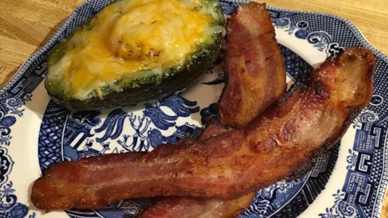 Keto Diet Avocado Egg Bake