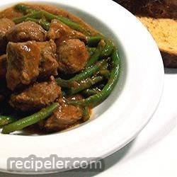 Lamb Stew with Green Beans