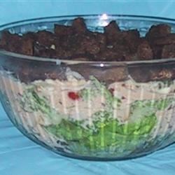 layered reuben salad