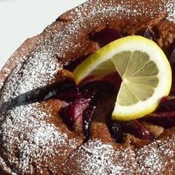 Lemon Plum Cake