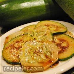 Lemon Zucchini and Cucumber Salad