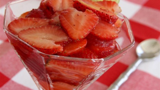 Lime And Tequila Nfused Strawberries