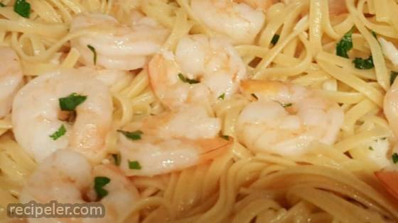 Linguine with Scampi