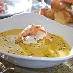 lobster and chive bisque