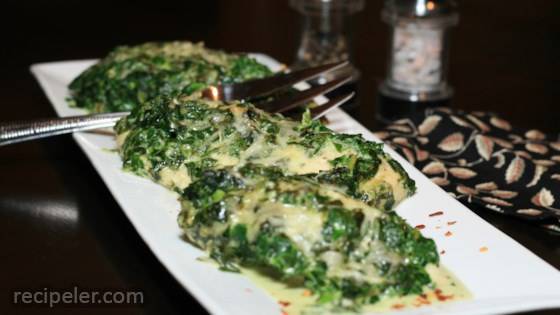 Low-Carb Chicken and Spinach Casserole