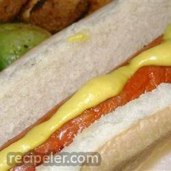 Low-Carb Hot Dog and Dipping Sauce
