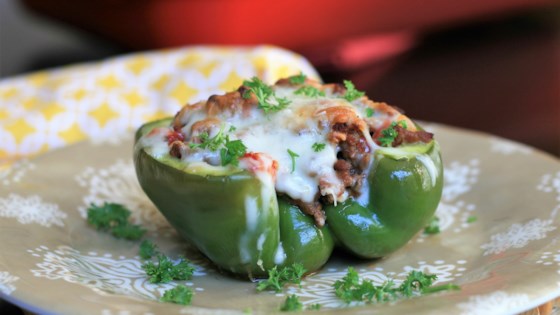 low-carb stuffed peppers