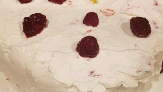 Low-fat Lemon Raspberry Cake
