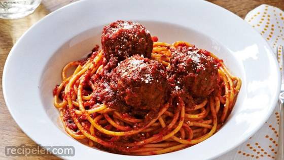 Mama's Best Ever Spaghetti & Meatballs