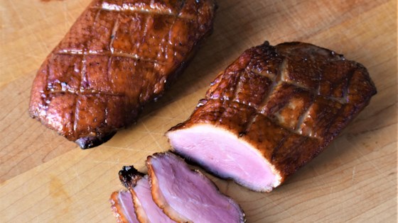 Maple-smoked Duck Breasts