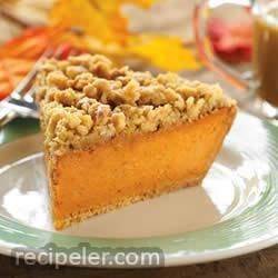 Maple Walnut Pumpkin Pie