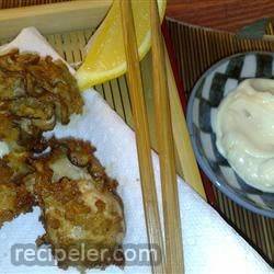 Marvel's Japanese Fried Oysters (kaki Fuh-rai) With Lemony Tartar Sauce