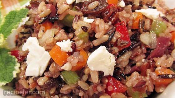 Mediterranean Brown Rice Salad