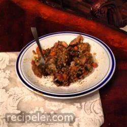 Mediterranean Lamb And Lentil Stew