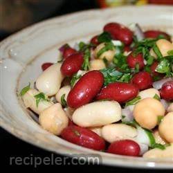 Mediterranean Three Bean Salad