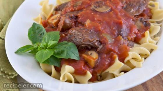 Melt-in-Your-Mouth Beef Cacciatore
