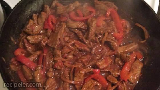 Melt-in-Your-Mouth Beef Fajitas
