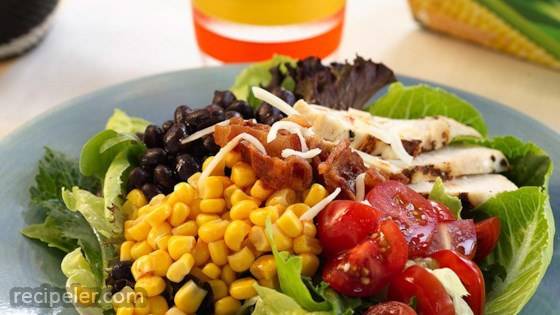 Mexican Chicken and Corn Salad