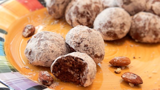 Mexican Chocolate Snowball Cookies