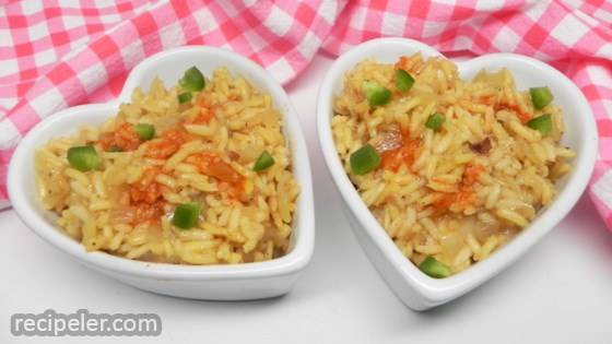 Mexican Rice Pilaf with Pasilla Chile