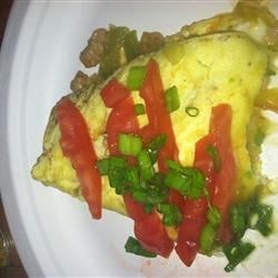 mexican sausage omelet