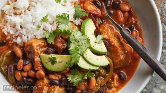 Mexican-Style Pork and Beans