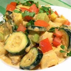 mexican veggies with queso