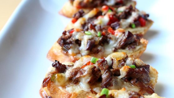 mini philly cheesesteaks