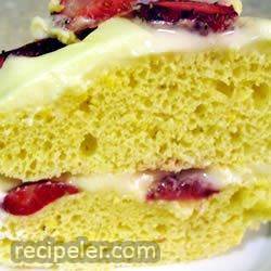 mock lemon chiffon cake