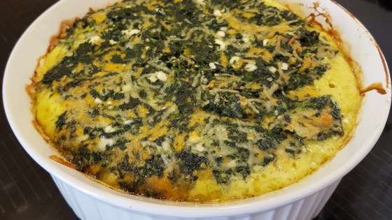 mock spinach souffle