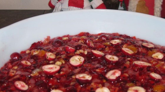 mom g's cranberry jell-o® salad