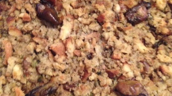 mom's smoked oyster stuffing