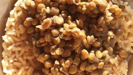 Mujadarra (lentils With Rice)