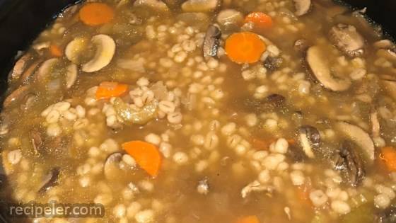 Mushroom Barley Soup