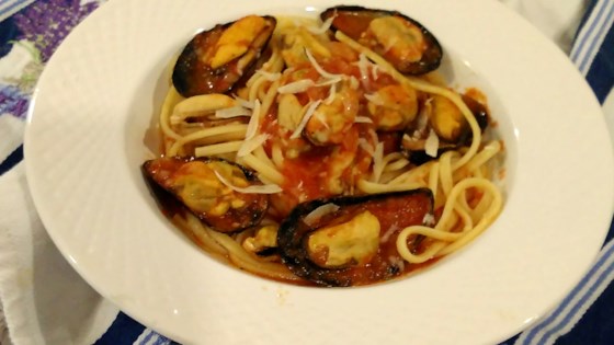 mussels pasta