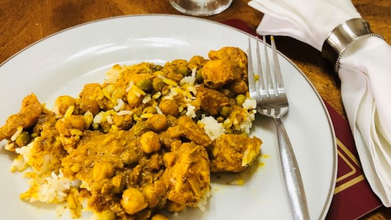 Ndian Curried Chicken Thighs